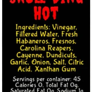 Sauce piquante K-Town Killer Salsa Piquante